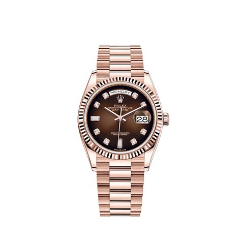 rolex day date 36 in 18 ct everose gold|rolex day date watch.